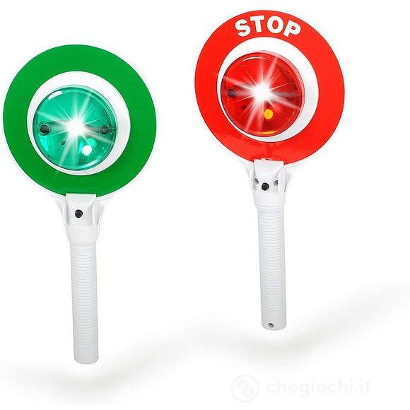 Paletta polizia stop con luce (203342008)
