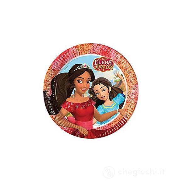 Disney: Elena Di Avalor - 8 Piatti 23 Cm