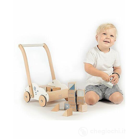Carrello Primi Passi - Azzurro