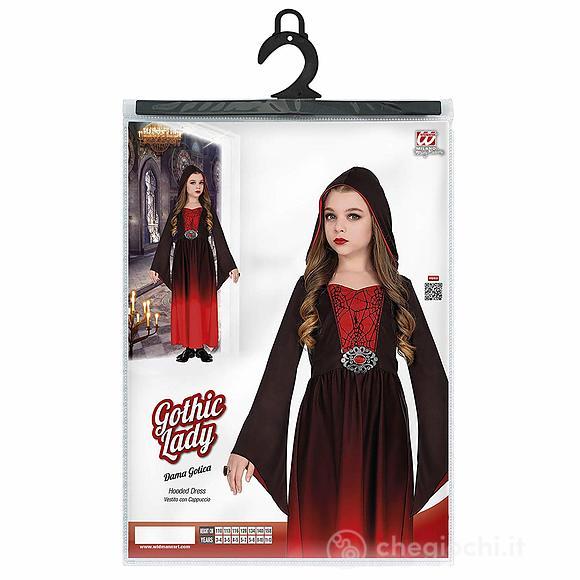 Costrume dama gotica 8-10 anni (47467)