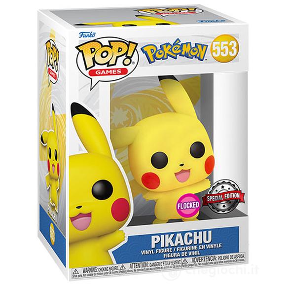 Funko Pop - Pokemon - Pikachu Flocked (553)