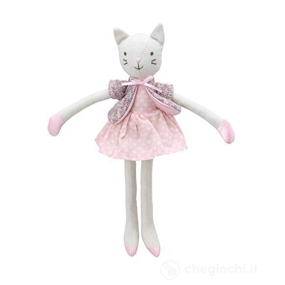Wilberry- Gatto Peluche, Colore Rosa, WB004243