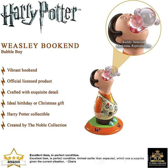 Fermalibri Weasley Shop Bubble Boy Bookend Harry Potter
