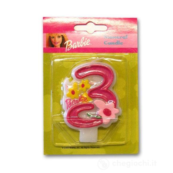 Barbie - Candelina Numero 3