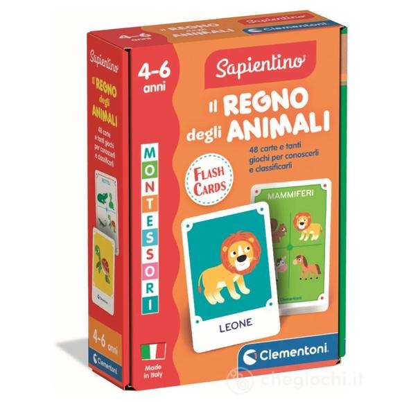 Montessori Flashcards Il Regno degli Animali (16479)