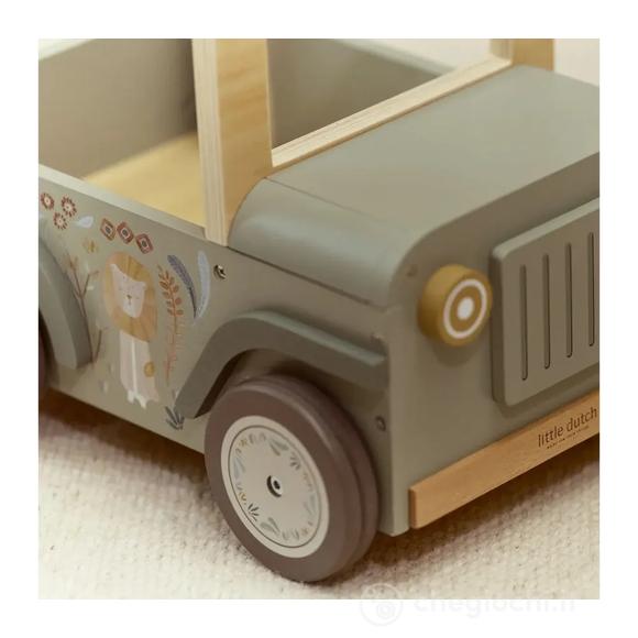 Carrellino Auto Primi passi Jeep Safari Friends (LD7480)
