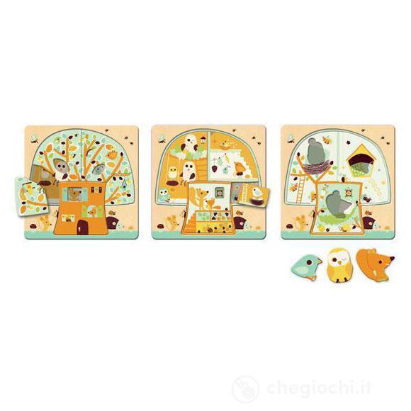 3 layers puzzle - Casa sull'albero