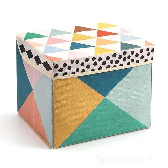 Scatola - pouf Porta giochi DD04481