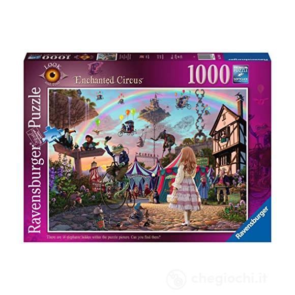 Puzzle 1000 pz - Illustrati Il circo magico