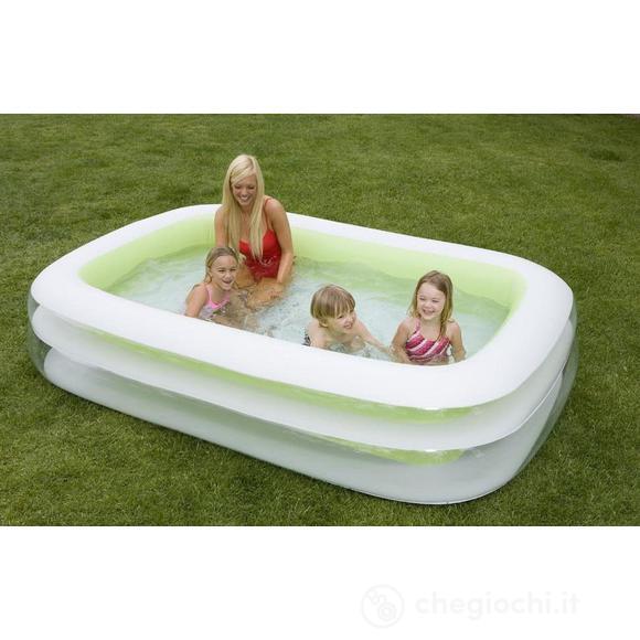 Piscina 2 anelli rettangolare (56483)