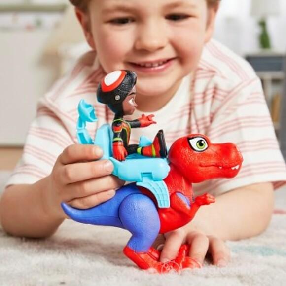 Spidey Dino Con Personaggio E Accessori - Miles