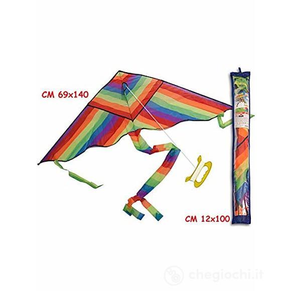 Aquilone Arcobaleno con Una Maniglia in Sacca 140X69Cm (51484)