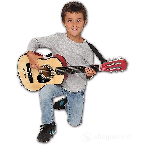 Chitarra in Legno con Borsa 75 cm (21 7531)