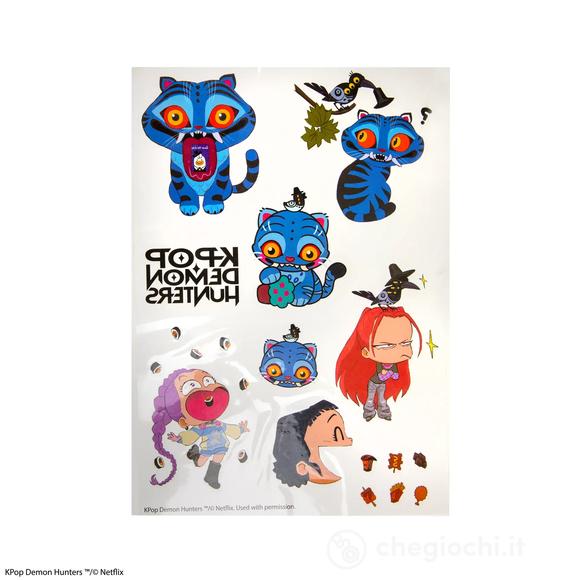 Kpop Demon Hunters Tattoo Stickers