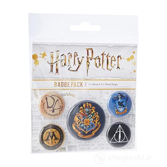 Harry Potter: Hogwarts Pin Badge Pack