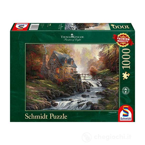 Thomas Kinkade "Il vecchio mulino"- Puzzle da 1.000 pezzi