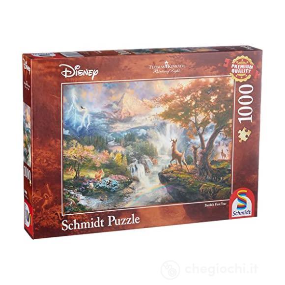 Puzzle - Disney, Bambi - 1000 Pezzi
