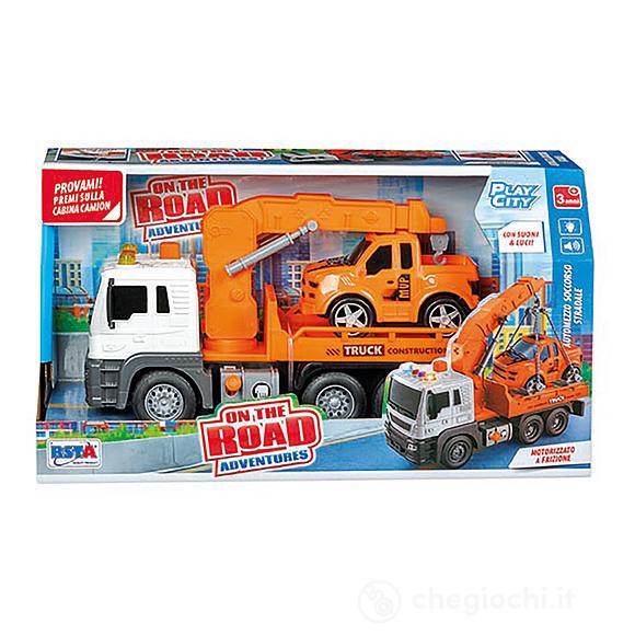 Carro Attrezzi Luci E Suoni Frizione Con Auto (11487)