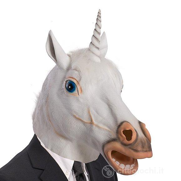Maschera unicorno in lattice