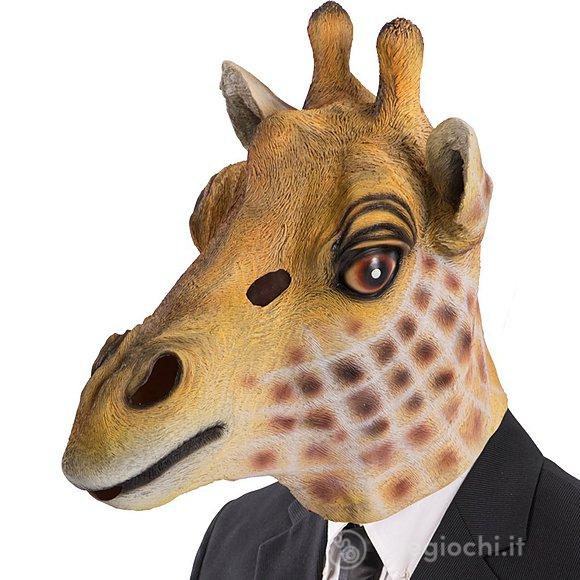 Maschera giraffa in lattice