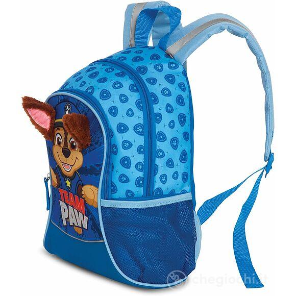 Zainetto Paw Patrol Chase blu cm 27x35x15