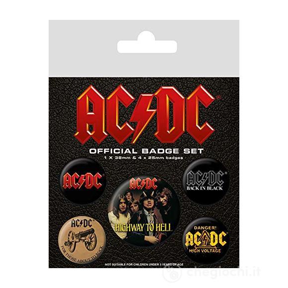AC/DC: Logo Pin Badge Pack