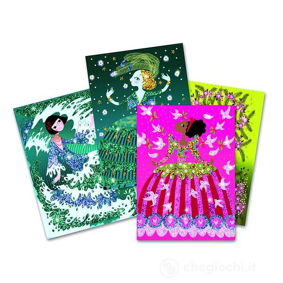 Glitter dresses - Older ones - Tavole Glitter boards (DJ09500)