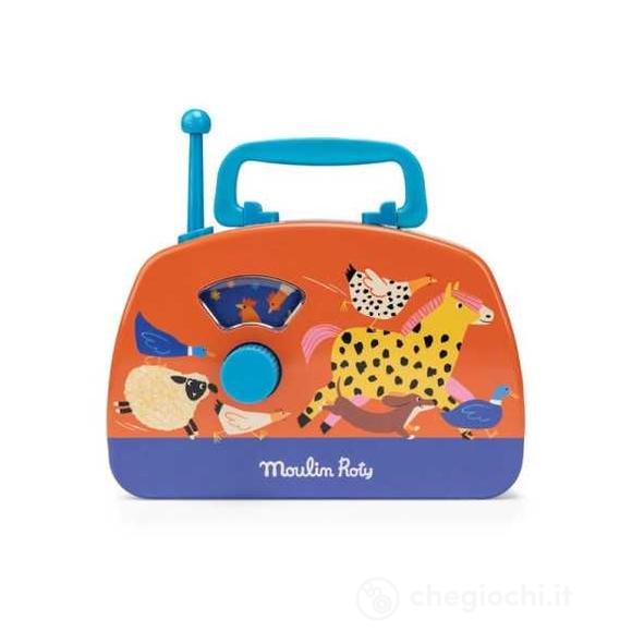 Radio ricaricabile musicale Les jouets métal	(720500)