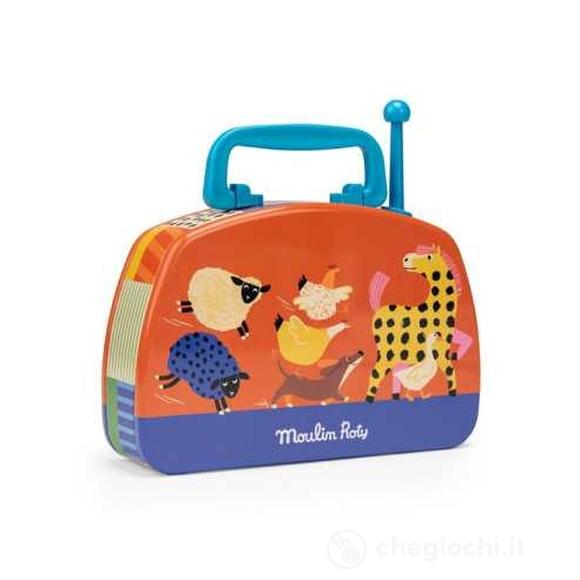 Radio ricaricabile musicale Les jouets métal	(720500)