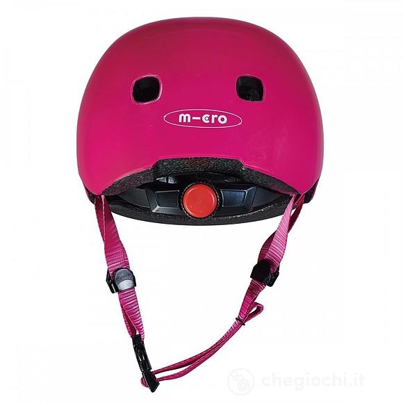 Casco con luce rosa M (MP39781)