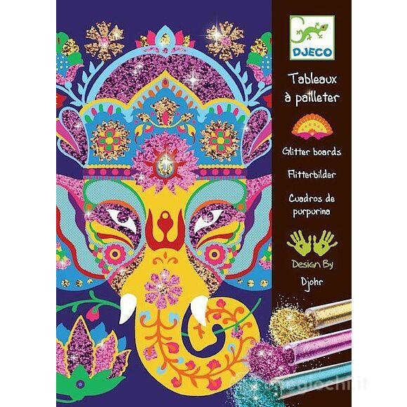 Glitter animals - Older ones - Tavole Glitter boards (DJ09502)