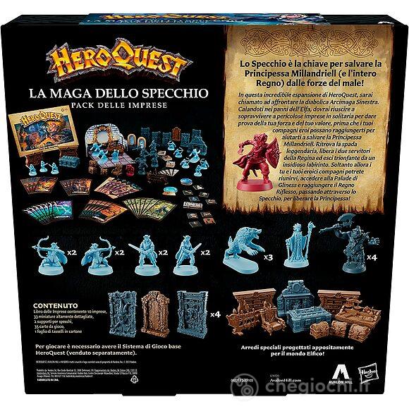 HeroQuest La Maga Dello Specchio - Espansione Pacchetto delle imprese