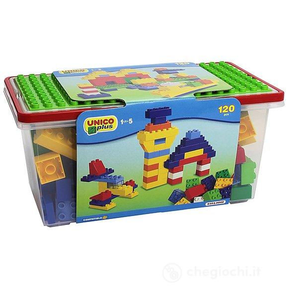 Unico Plus Box costruzioni compatibili 120 pezzi (104114301)