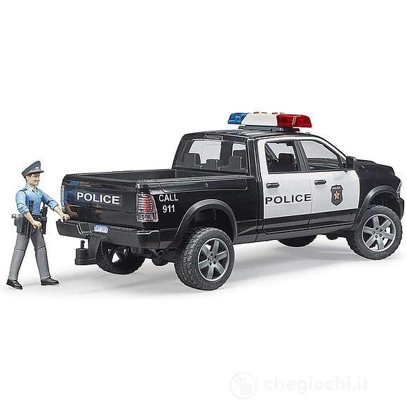 Pickup polizia RAM 2500 con poliziotto (02505)