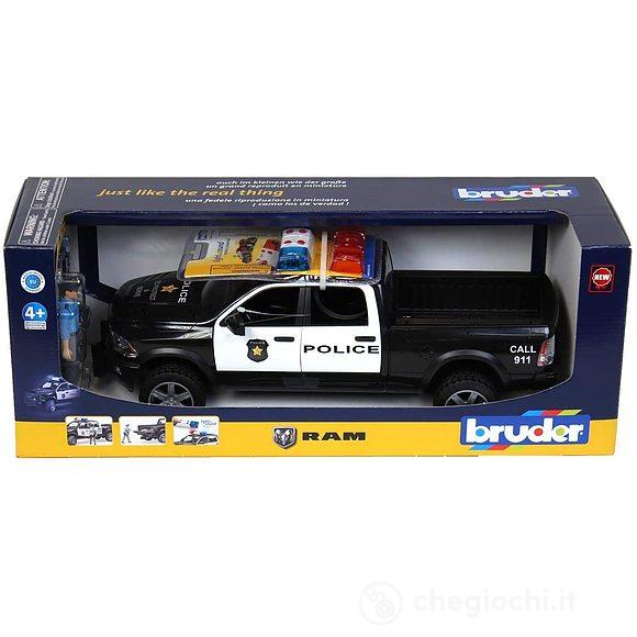 Pickup polizia RAM 2500 con poliziotto (02505)
