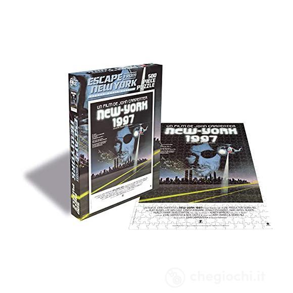Escape From New York: French Movie Poster (500 Piece Jigsaw Puzzle)