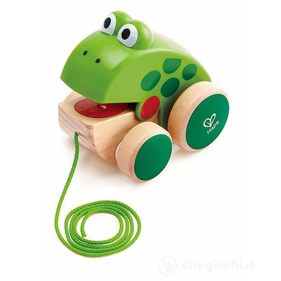 Rana trainabile in legno (E0361)