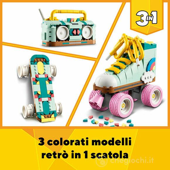 Pattini a rotelle retrò (31148)