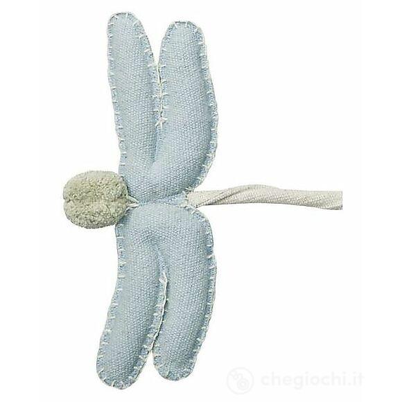 Bacchetta Libellula - Fantasy Garden - Soft Blue - Fatta A Mano