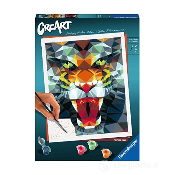 CreArt Serie Trend C - Polygon Tiger