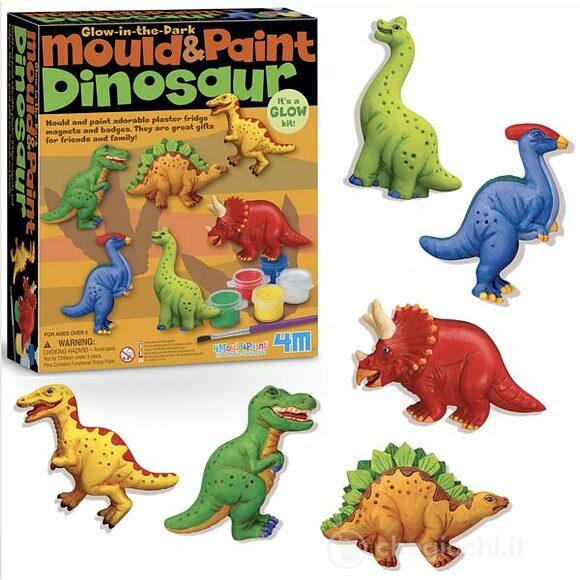 Modella & Dipingi Dinosauri Glow In the Dark (03514)