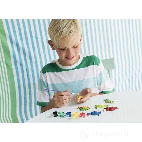 Modella & Dipingi Dinosauri Glow In the Dark (03514)