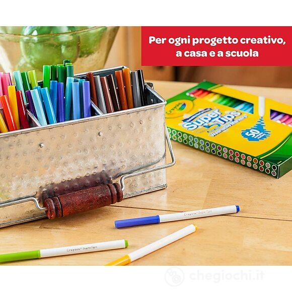 12 Superpunta Lavabili Colori Pastello (58-7515)