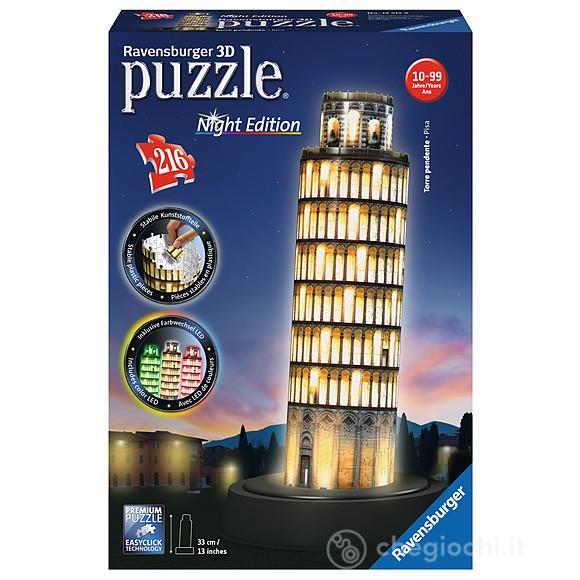 Torre di Pisa con luce- Night Edition (12515)
