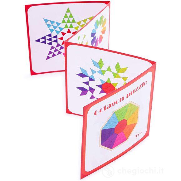 Puzzle ottagonale legno (10515)