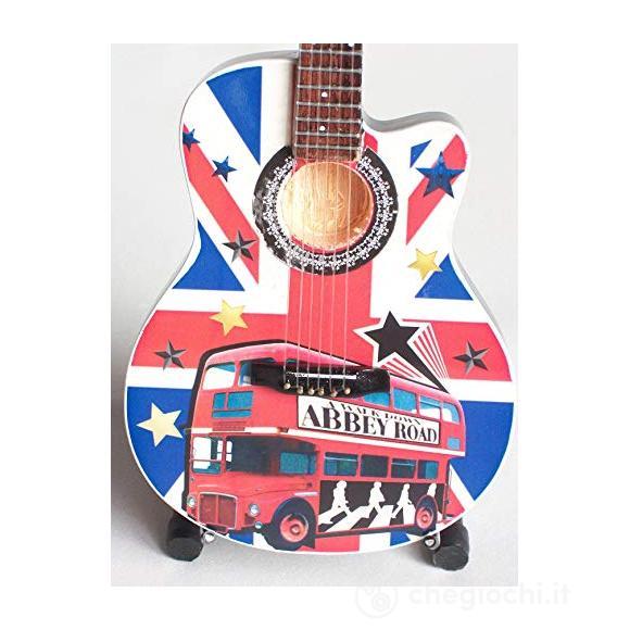 Mini Guitar The Beatles Tribute Abbey Rd