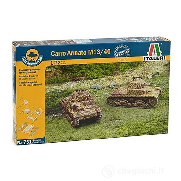 Carro Armato M13/40. 2 modelli (7517S)