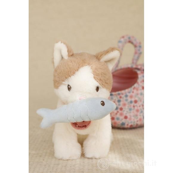 Peluche Gatto Marley con trasportino (LD4517)