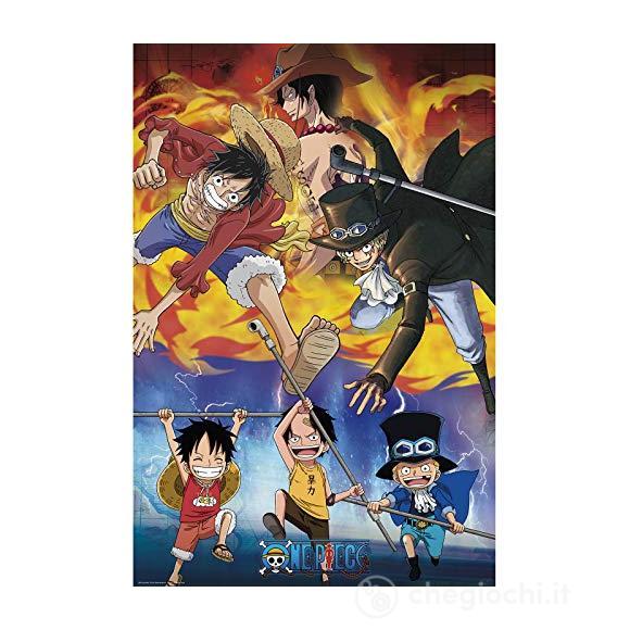 One Piece - Poster Ace Sabo Luffy (91,5x61) (ABYDCO644)