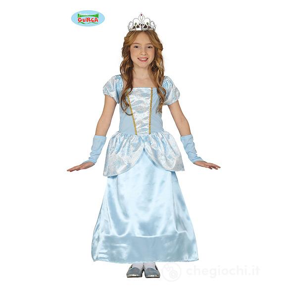 Costume Principessa Azzurra Bambino 3-4 Anni (88519)